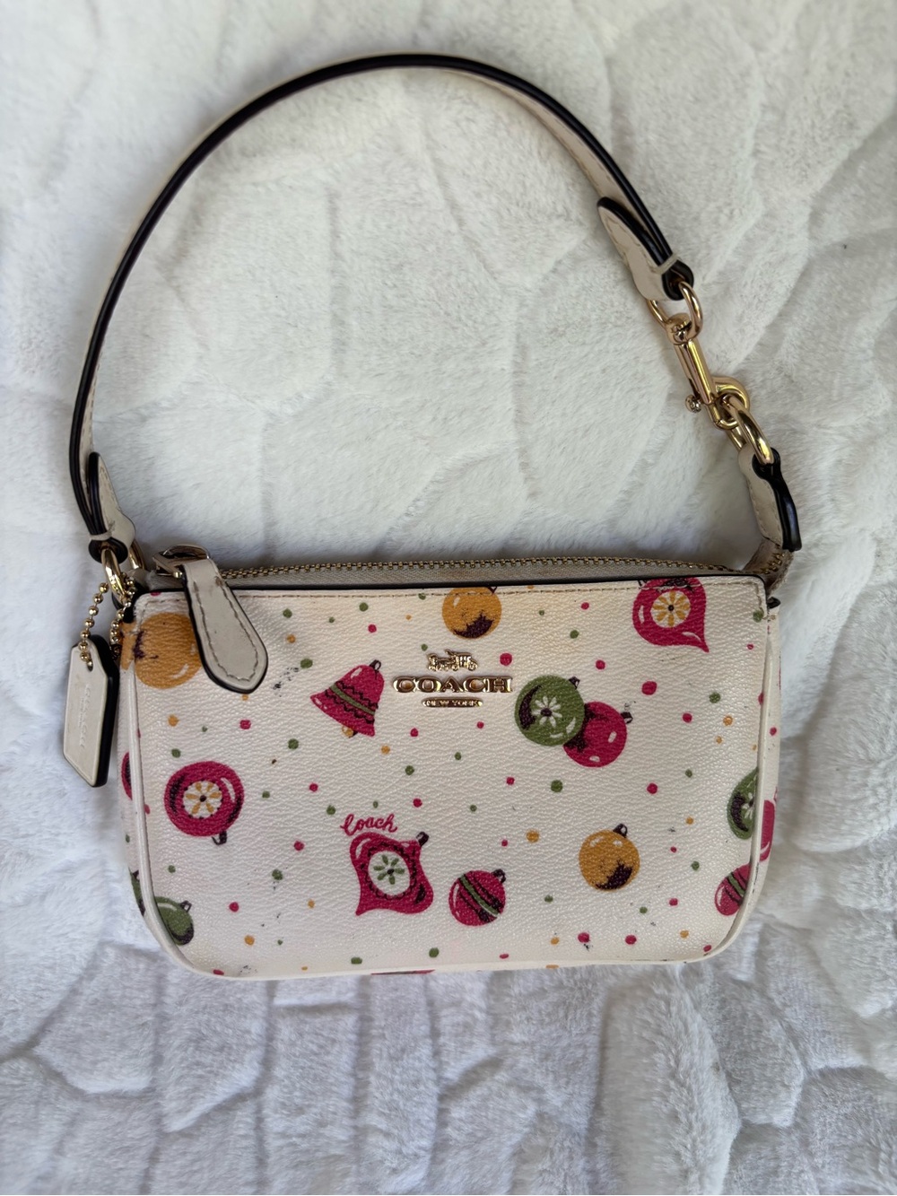 Coach Ornament Print Mini Bag - Picture 3 of 11